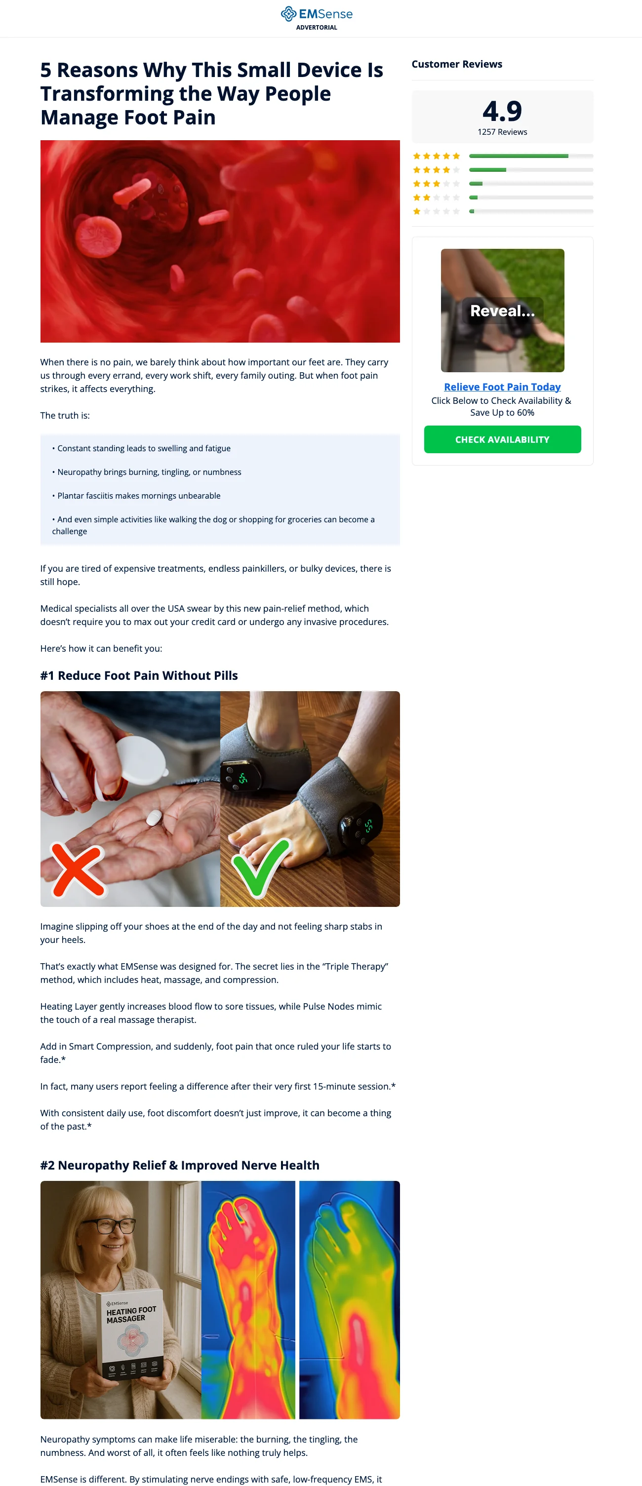EMSense Funnel | Funnelish Template product image (2)