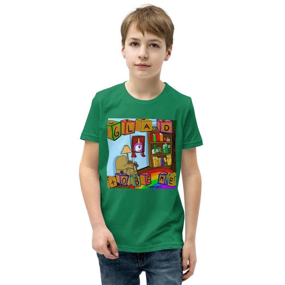 Glad To Be Me Kids Tee product image (1)