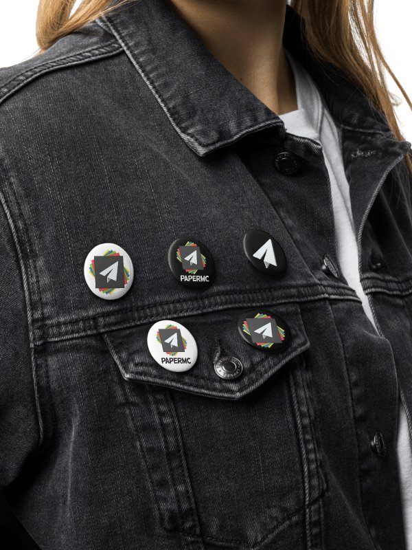 PaperMC Pin Set product image (3)