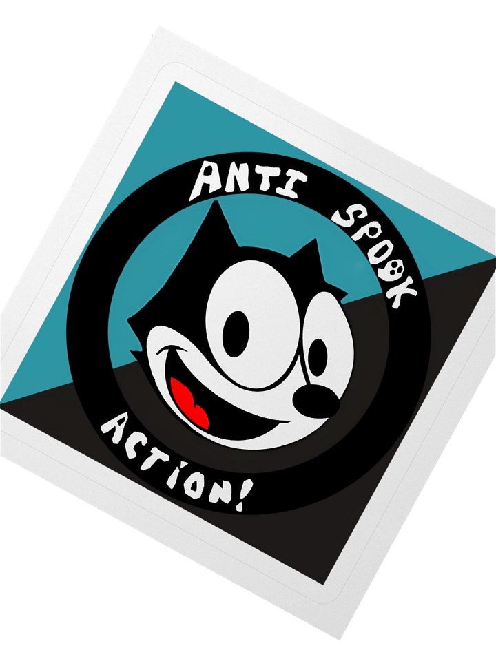 “Anti-Spook Action!” - Sticker product image (5)