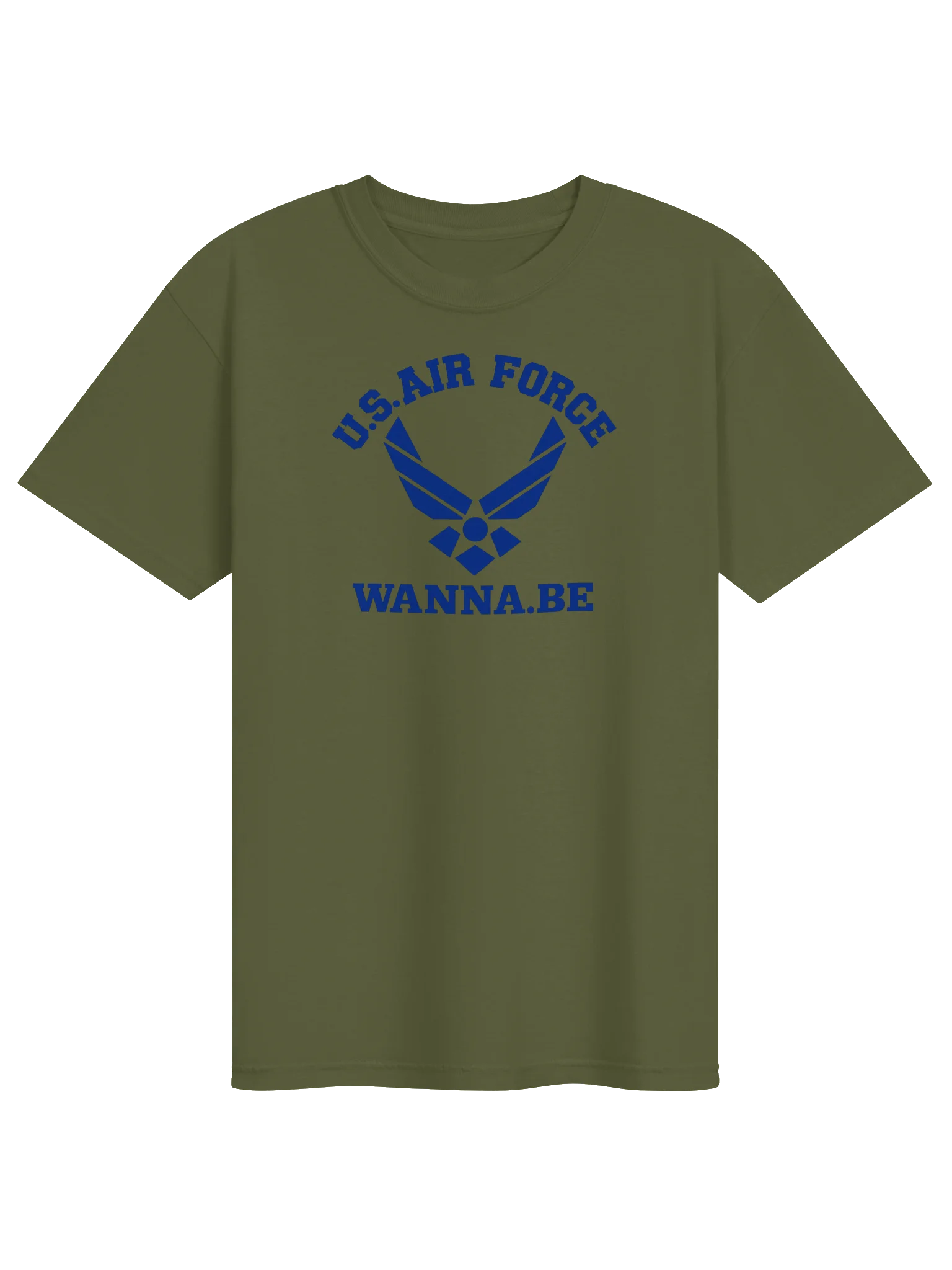 U.S. Air Force Wanna.Be T-Shirt — Flying High on Humor product image (1)