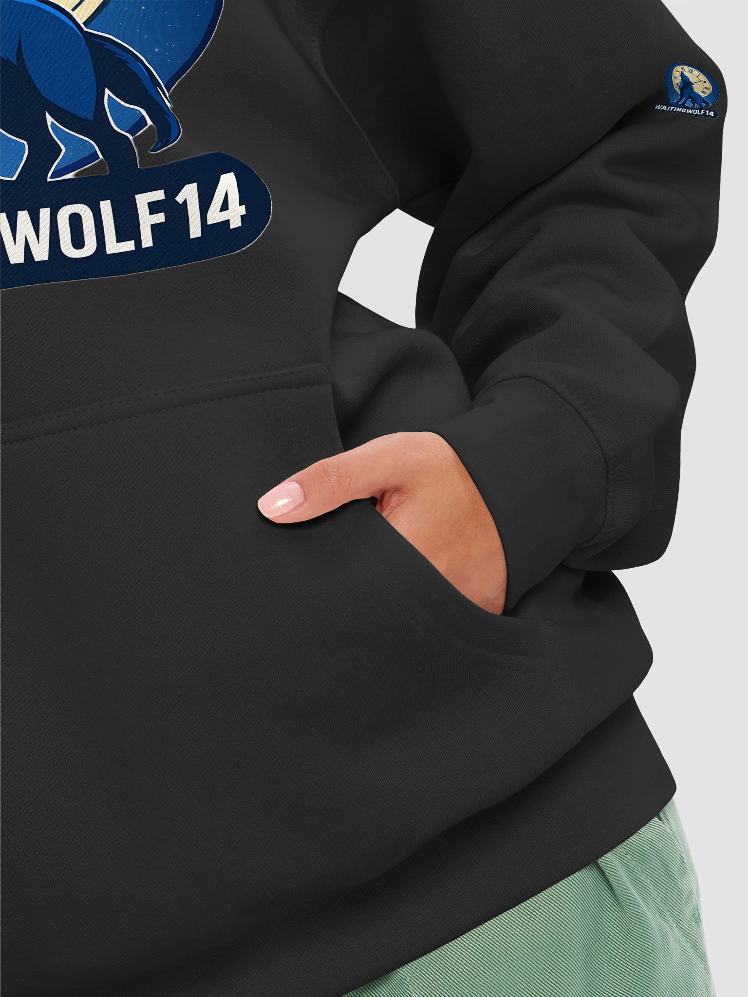 Wolfie by TheStonedTRex Hoodie product image (8)