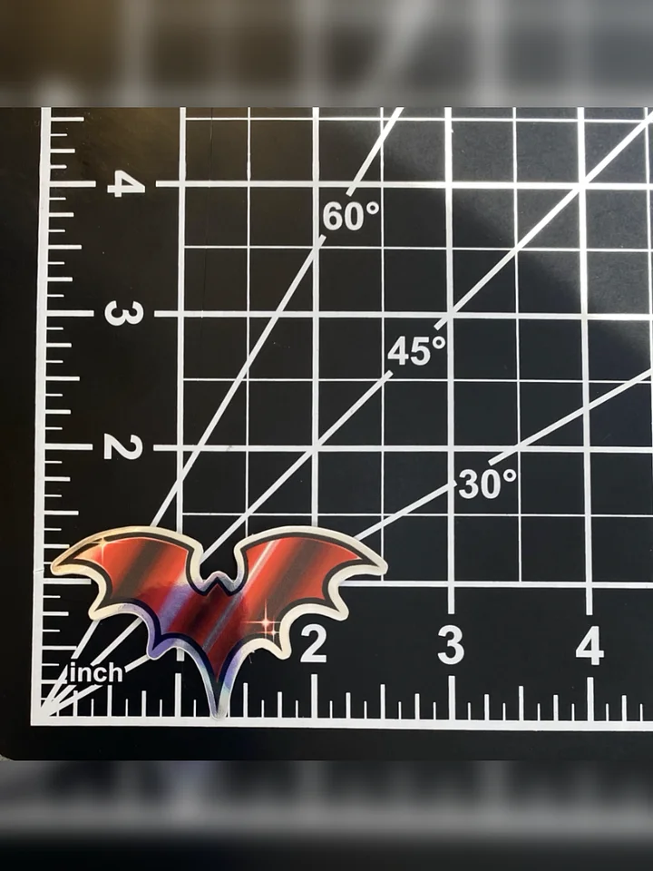 Halguron Bat Mirror Waterproof Sticker product image (2)