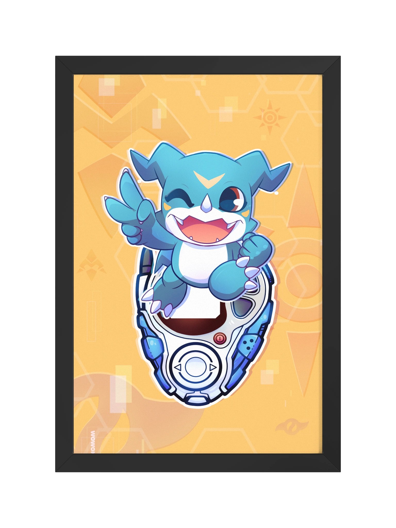Veemon Print product image (4)