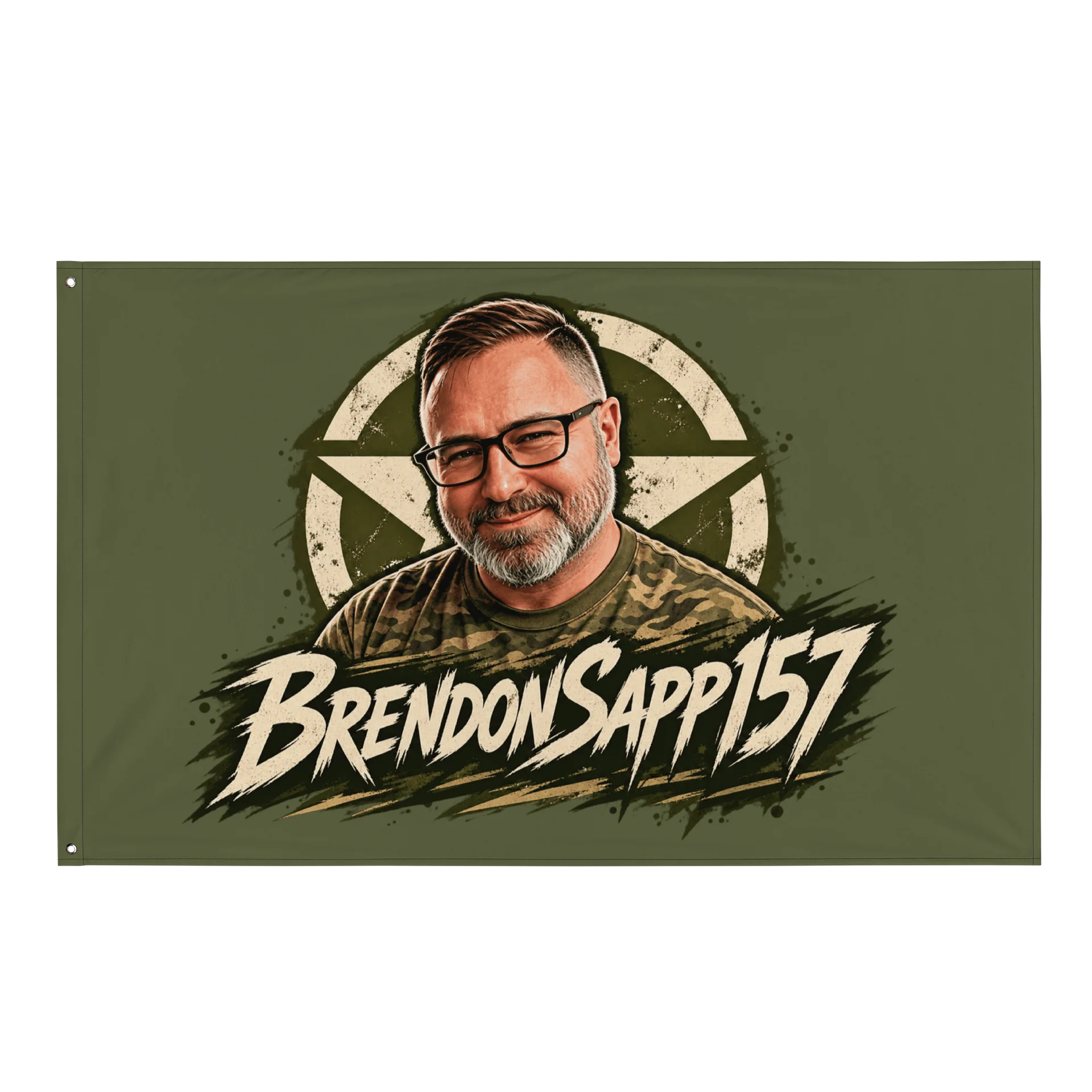 Brendon Sapp Camo Flag product image (1)
