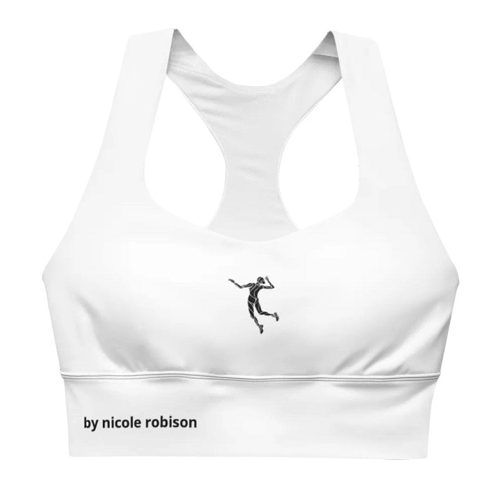 Champion Offense Performance Bra in White product image (1)