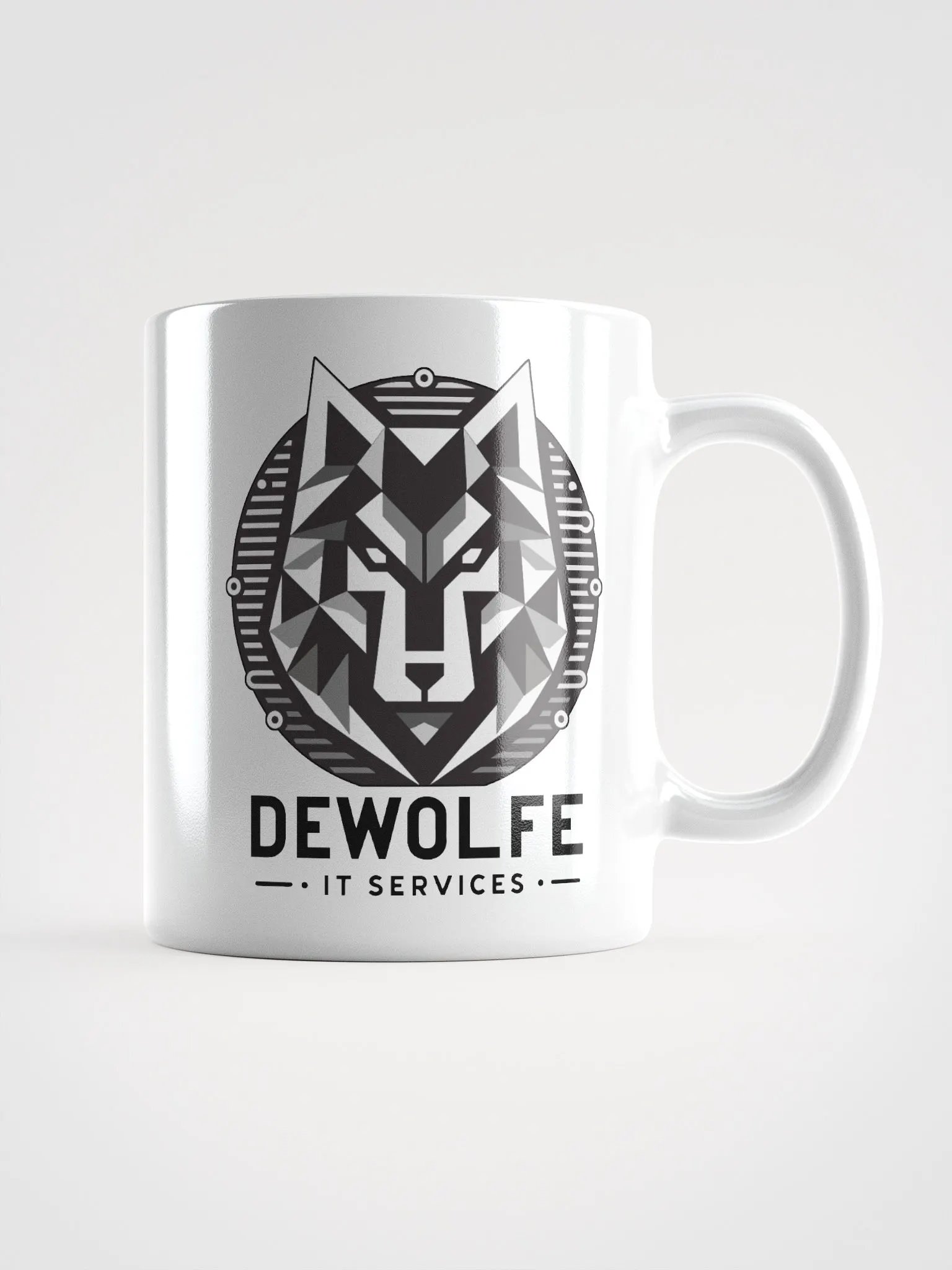 DEWOLFE IT SERVICES Light Mode Mug product image (1)