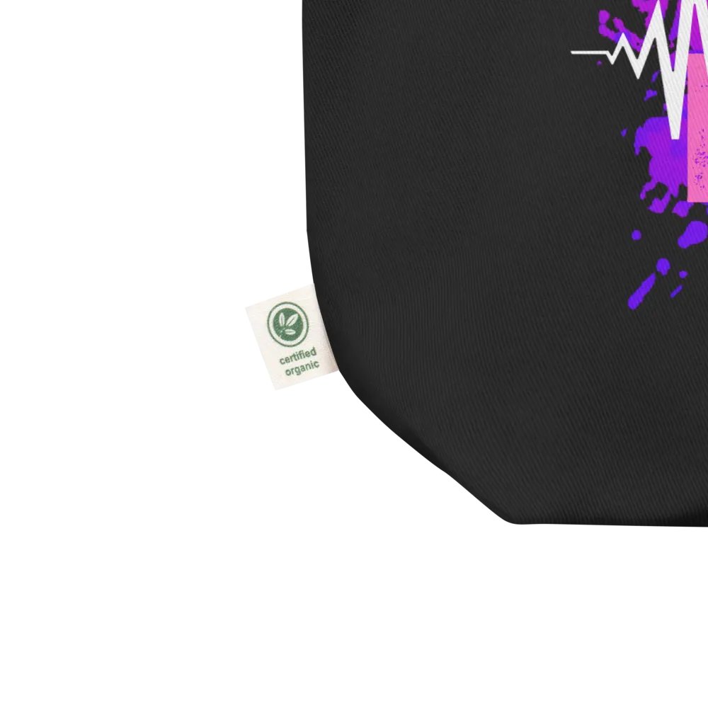 Born to Dance Her Silhouette Reverie Tote Bag product image (8)