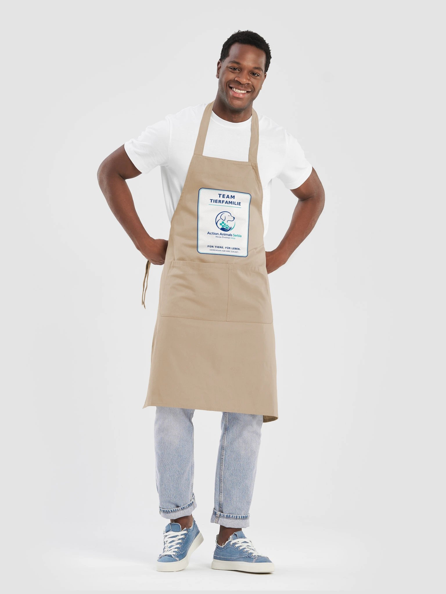 Team Tierfamilie Bio Baumwollschürze product image (9)