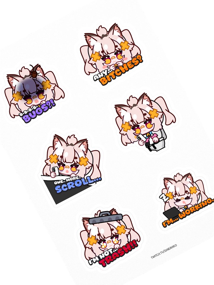 Shira Sticker Sheet! product image (1)