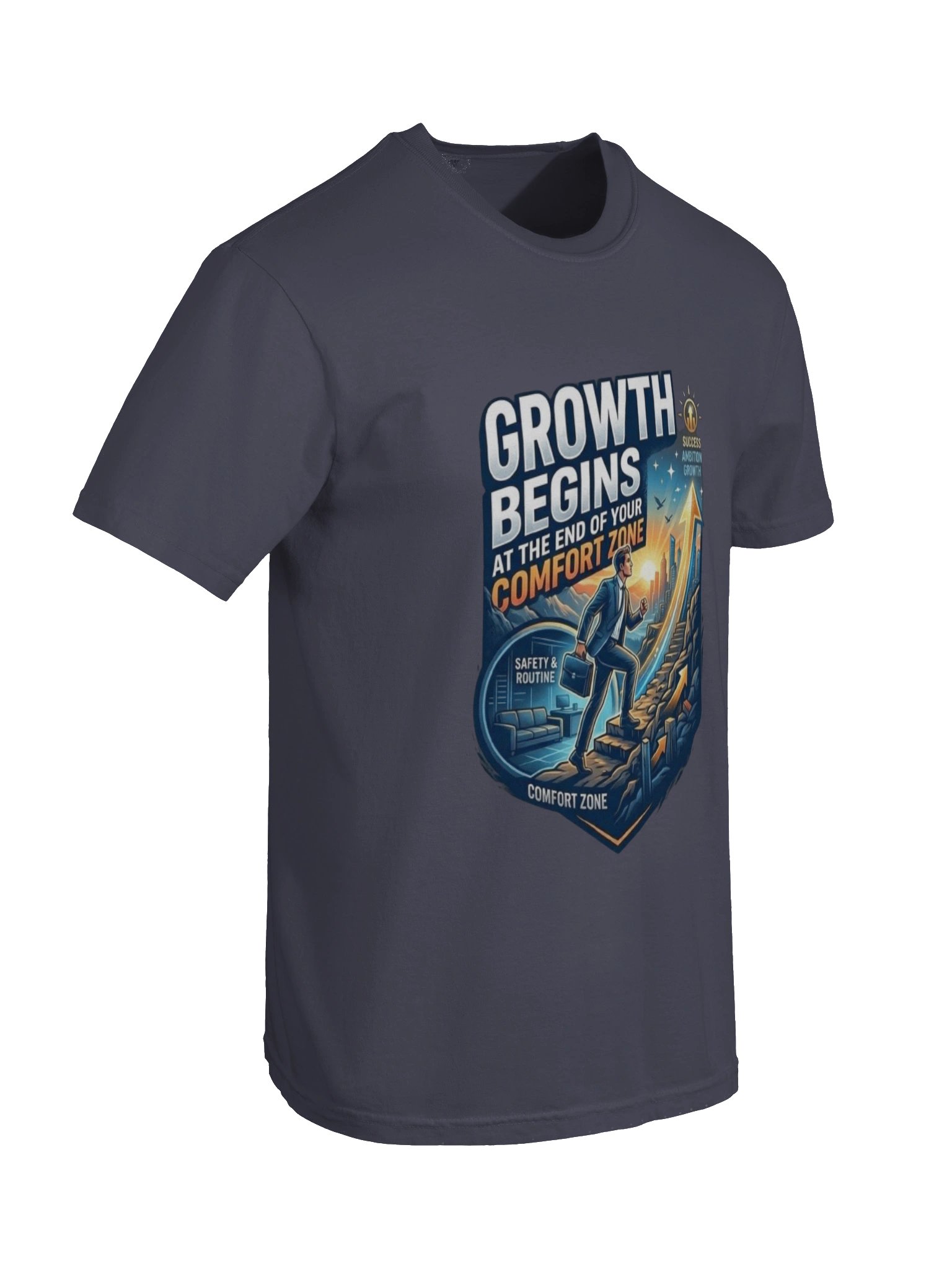 Comfort Zone Motivational Graphic T-Shirt product image (8)