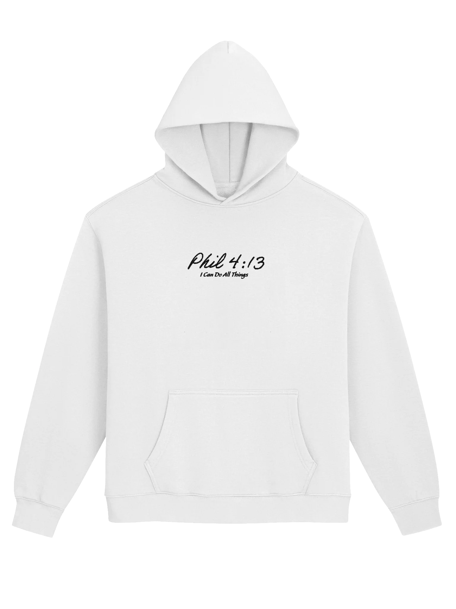 Embroidered White Hoodie product image (1)