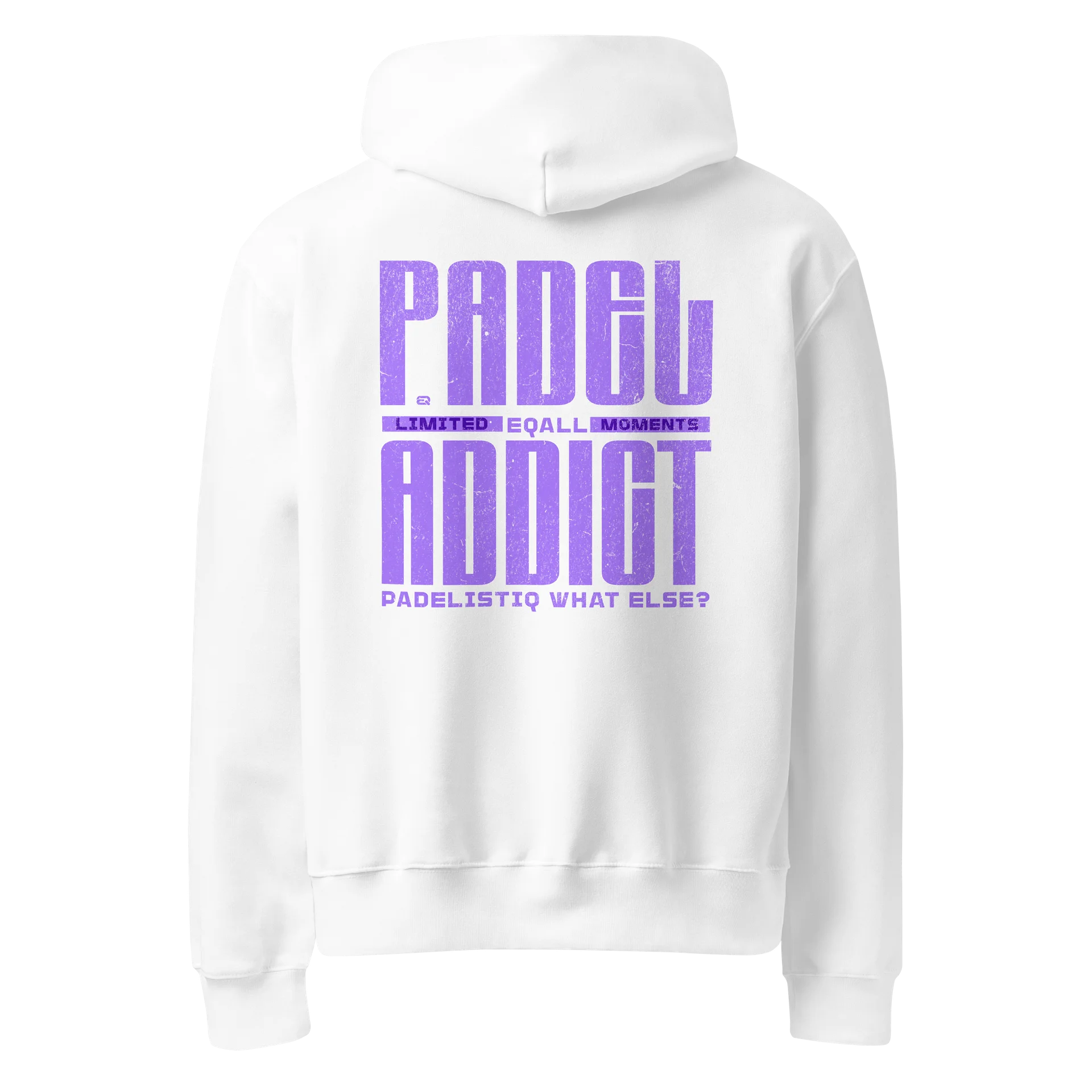 PADELISTIQ Addict Bella Butterfly Champ Hoodie R3CVR.i by EQALL® Essentials_Purple product image (5)