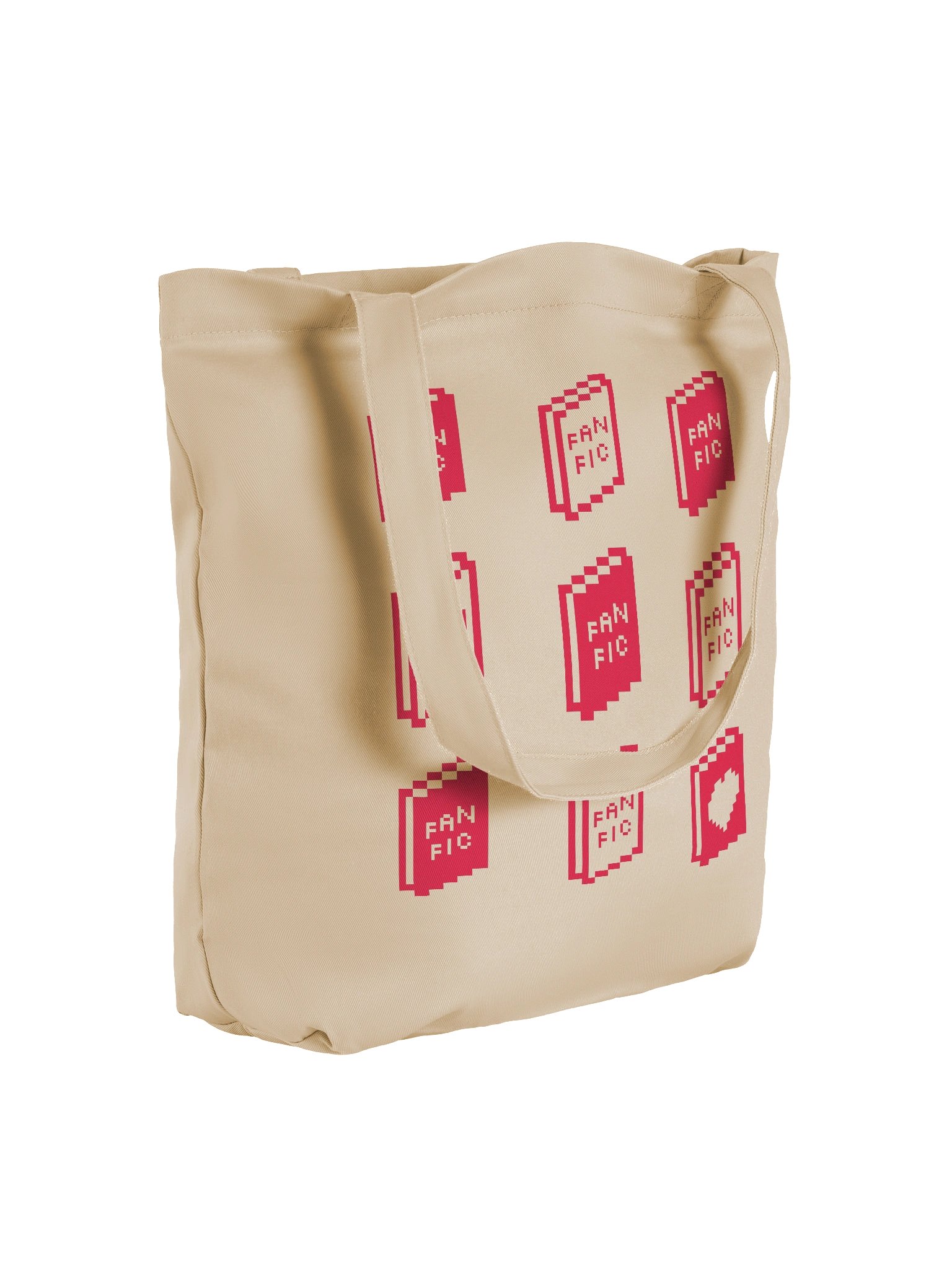 KUDOS // FAN FIC Book Pixel Art Eco-Friendly Tote Bag product image (4)