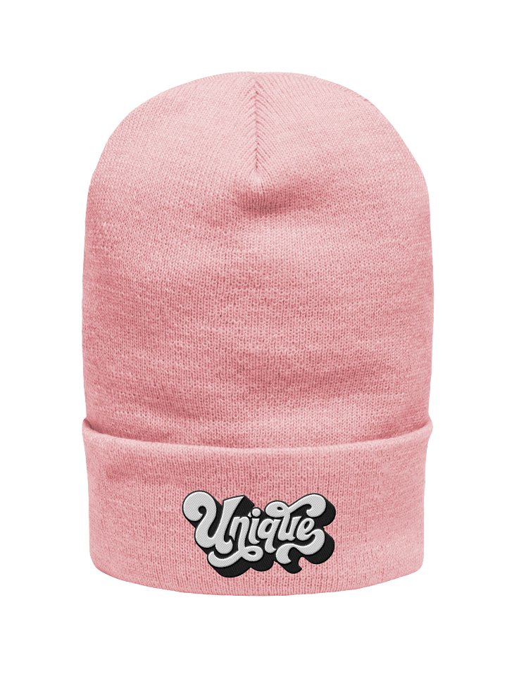 Unique Vibes Embroidered Beanie product image (1)