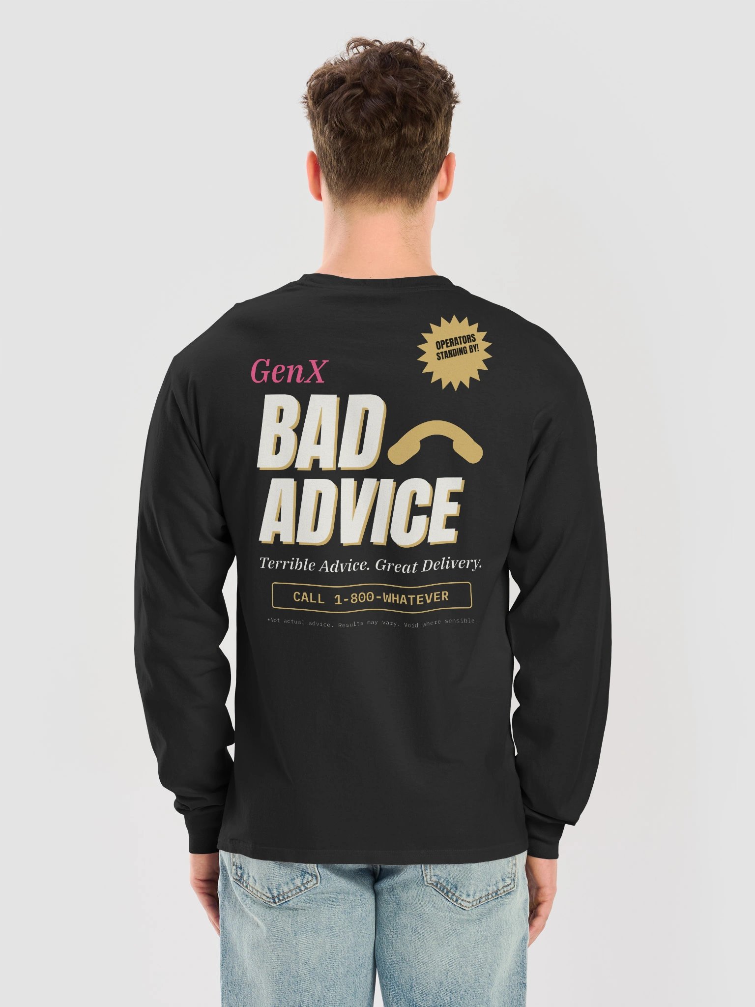 GenX Bad Advice Hotline Long Sleeve product image (6)