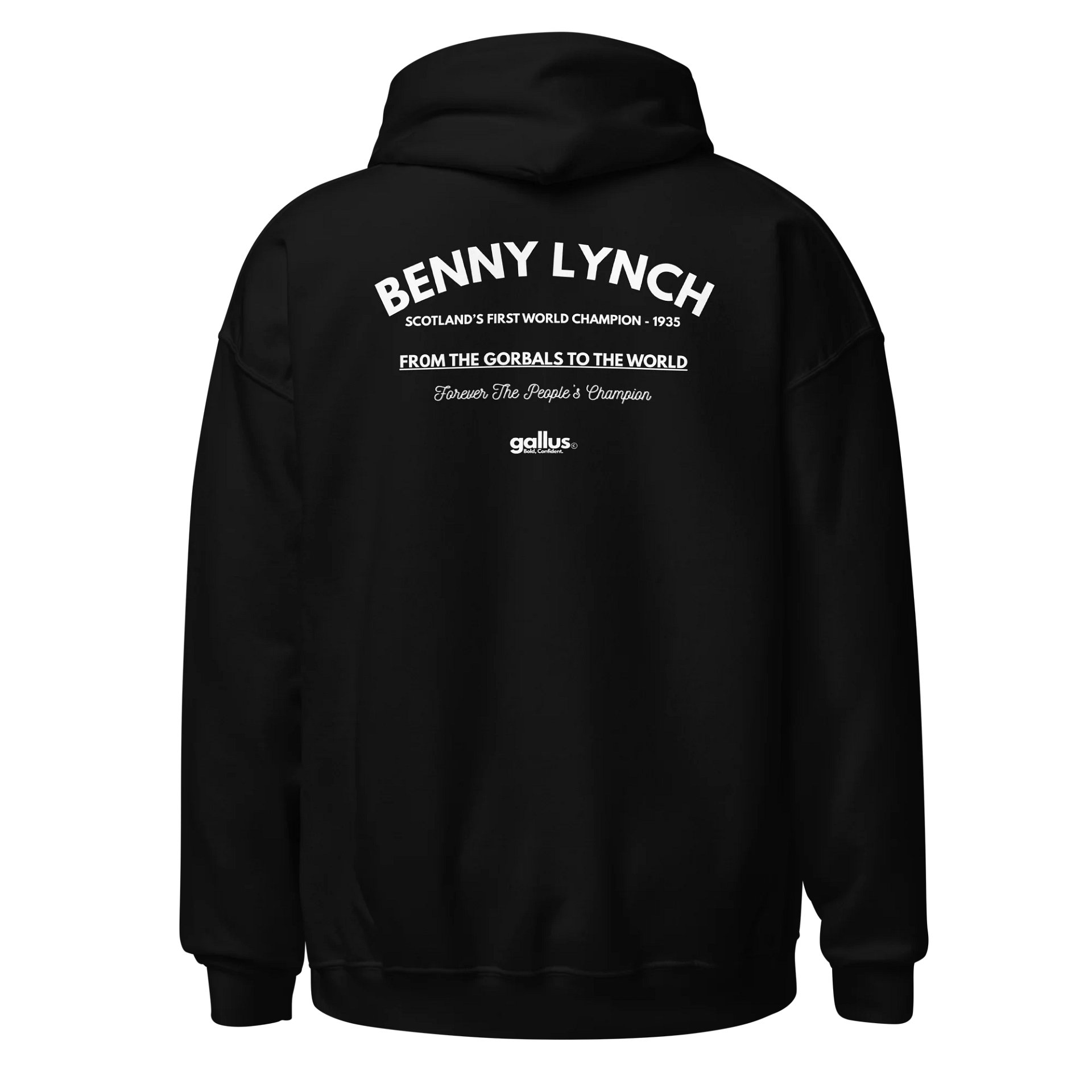 Gallus Hoodie Benny Lynch 90th product image (1)
