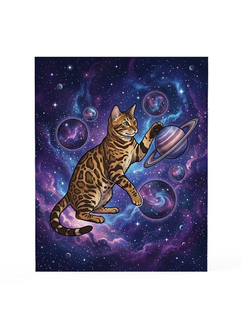 Planet Batting Bengal Poster