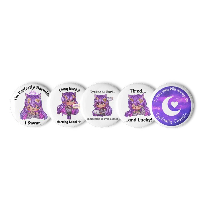 Typically Chaotic Button Set product image (1)