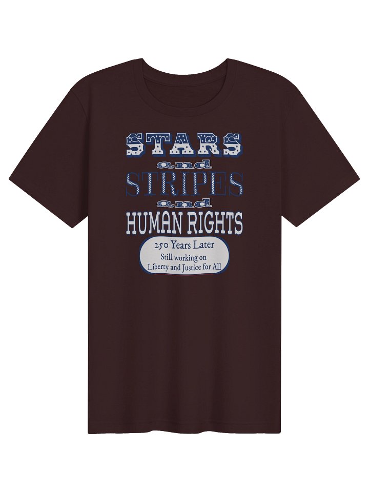 Stars and Stripes and Human Rights (blue) product image (2)