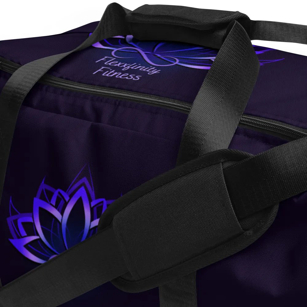 Flexxfinity Fitness Gym Bag Dark product image (6)