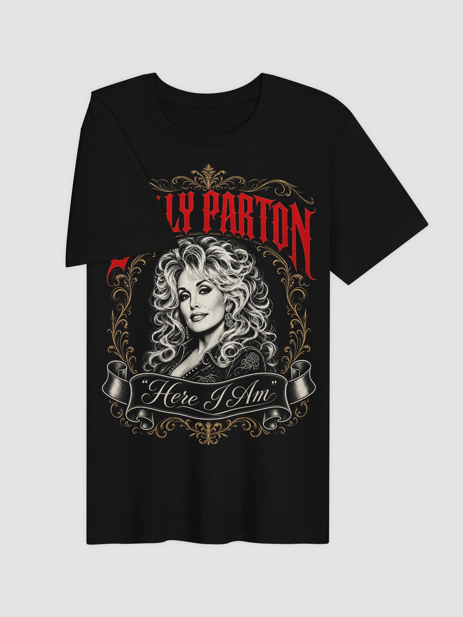 Dolly Parton Portrait Music Legend Vintage Dollywood T-Shirt product image (23)