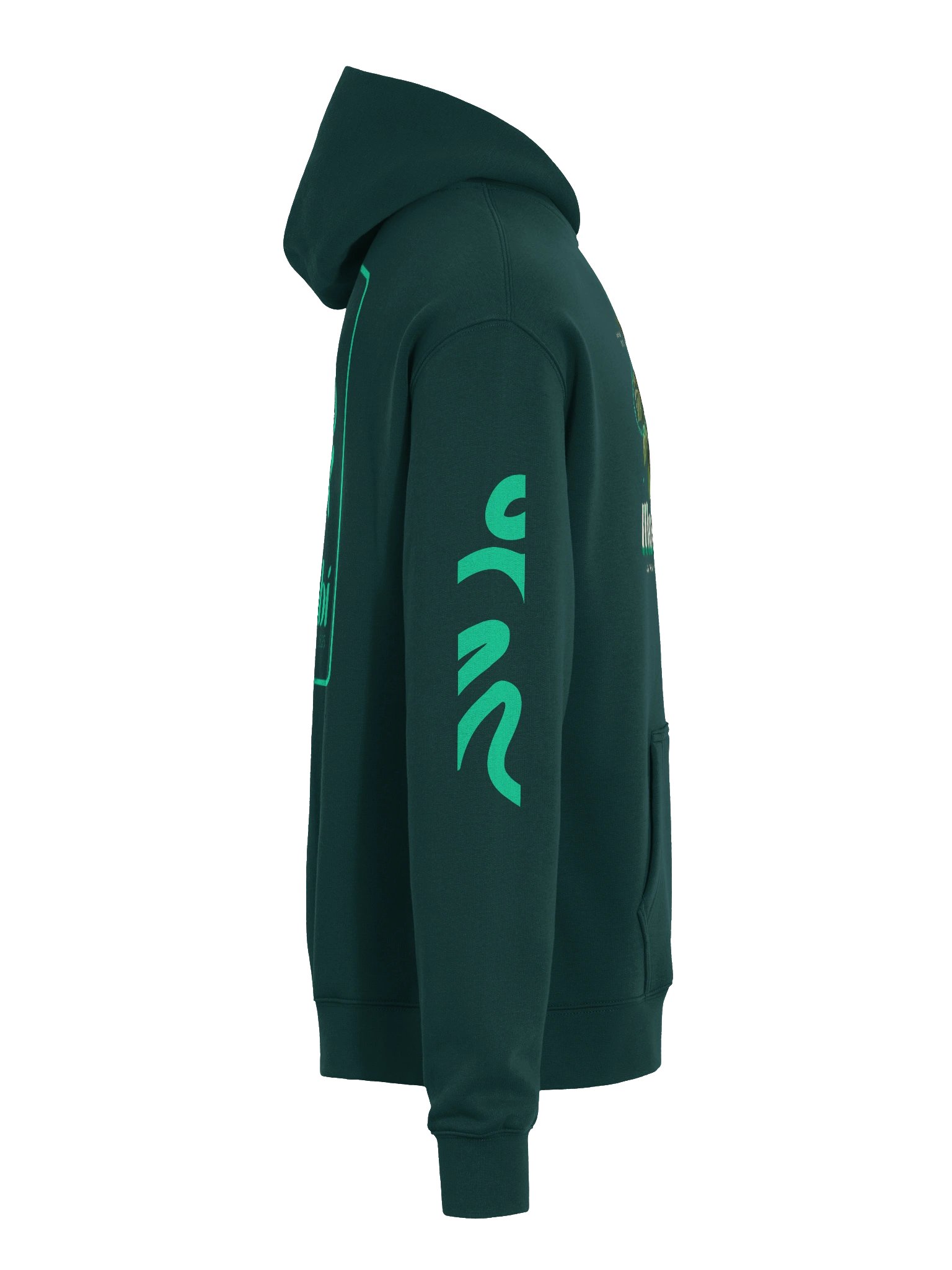 Monstera Éclectique - Grand sweat à capuche product image (3)