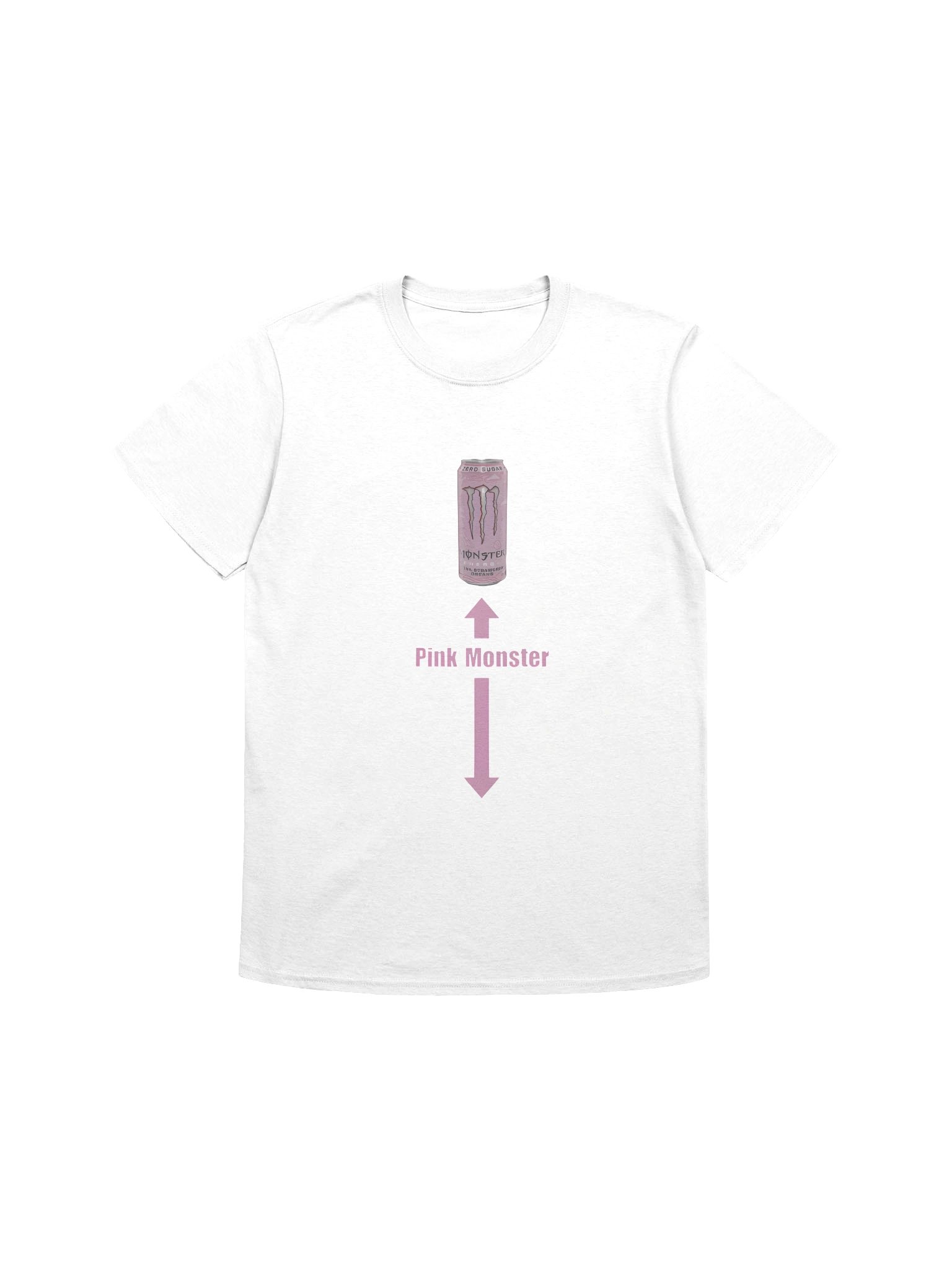 Pink Monster Energy Drink T-Shirt product image (1)
