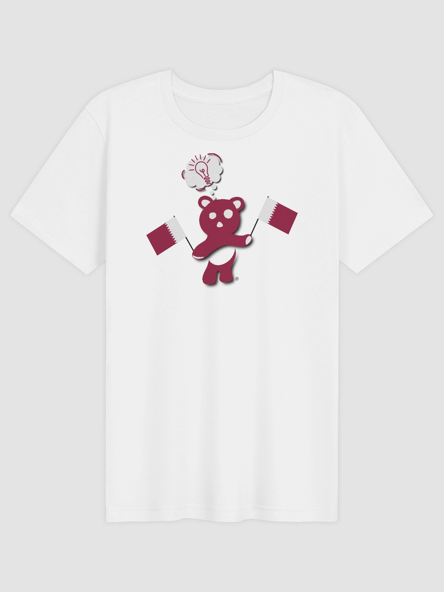 Qatar — Country Bear T-Shirt | BehrBrained Media product image (7)