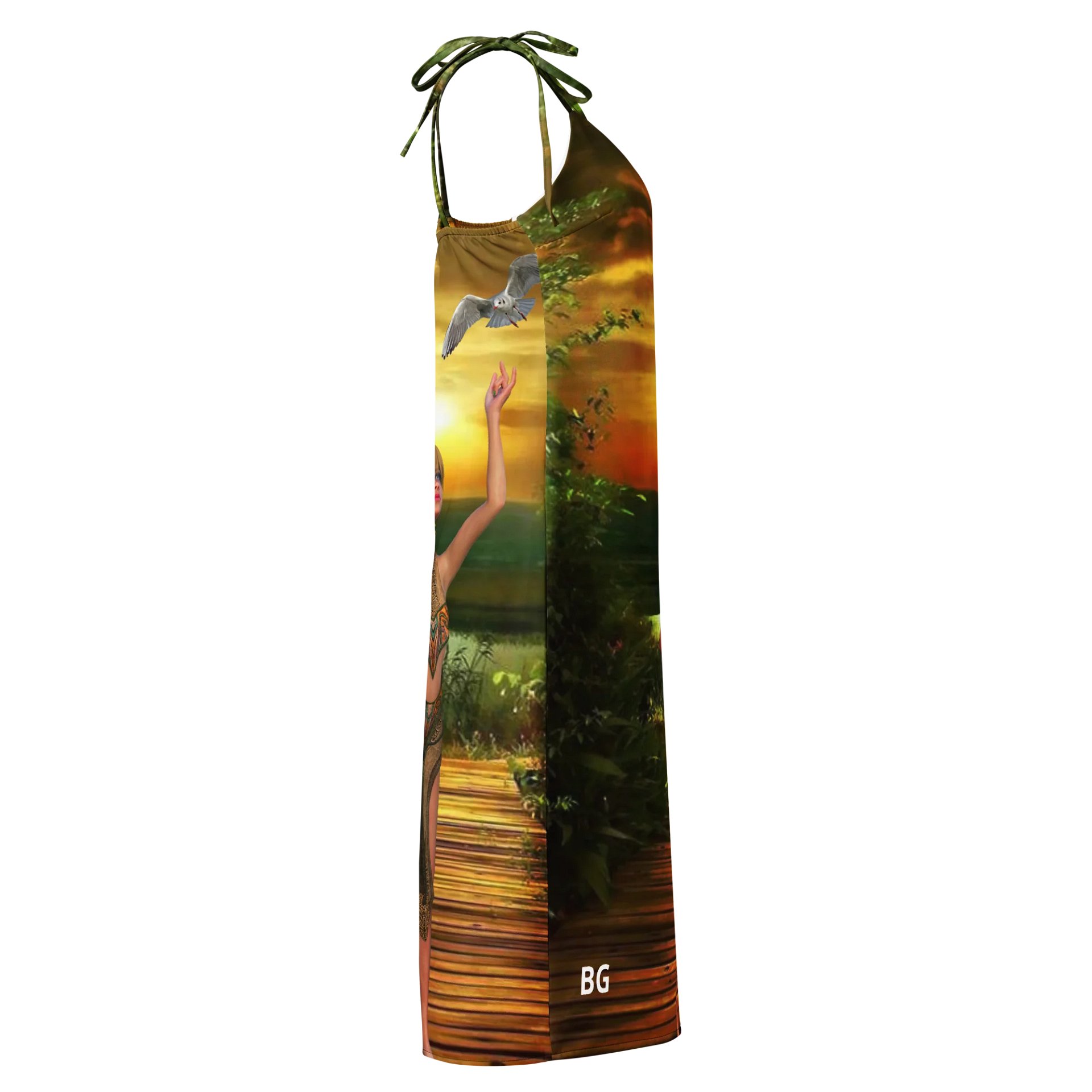'Elven Stories - The Night of Your Return' Slip Dress product image (4)