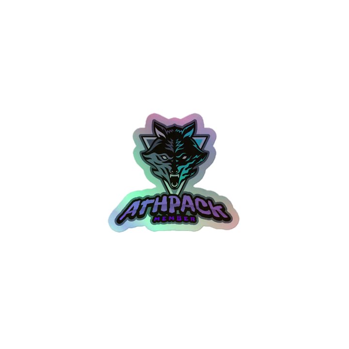 AthPack Member Holographic Sticker product image (1)