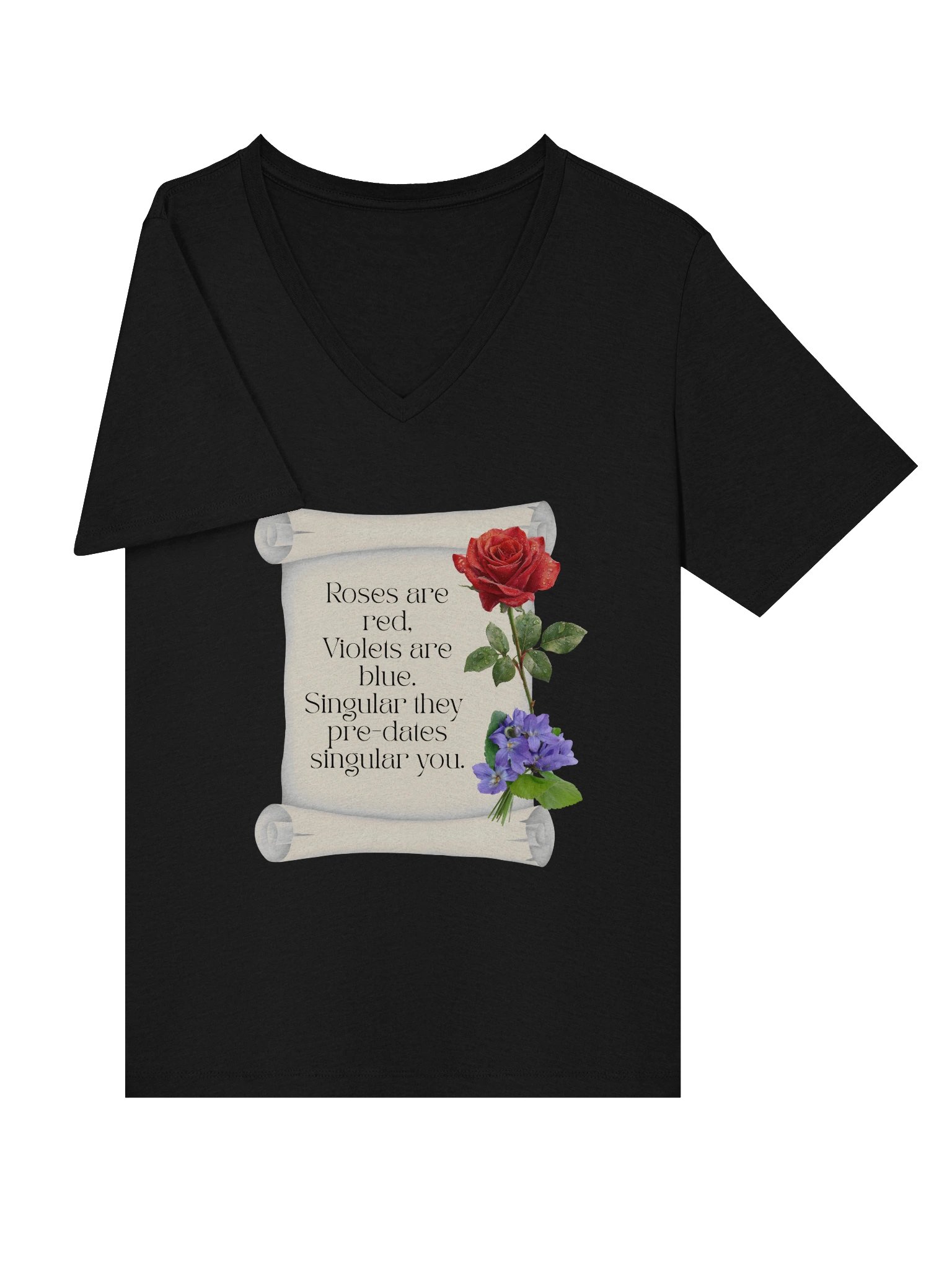 Singular they (front, v-neck) product image (34)