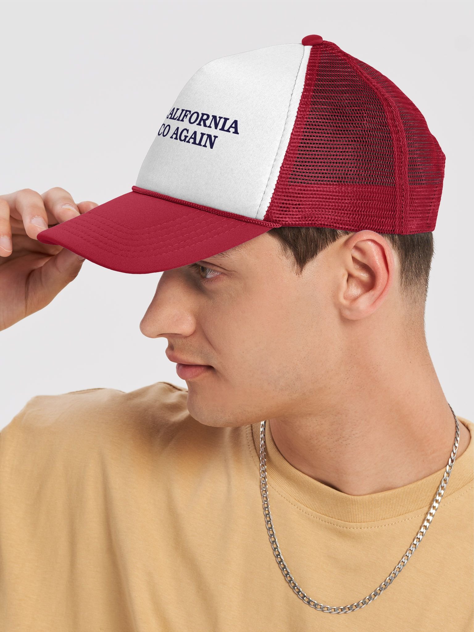 Make California Mexico again Foam Trucker Hat product image (7)