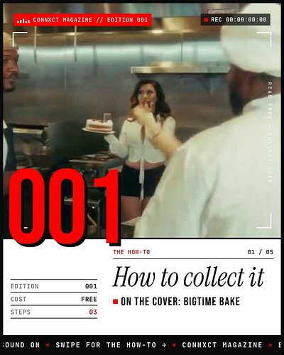 How to collect CONNXCT Magazine 📖 Edition 001 is live.

1. Go to connxct.club/magazine
2. Open it and read
3. Tap Collect to ...