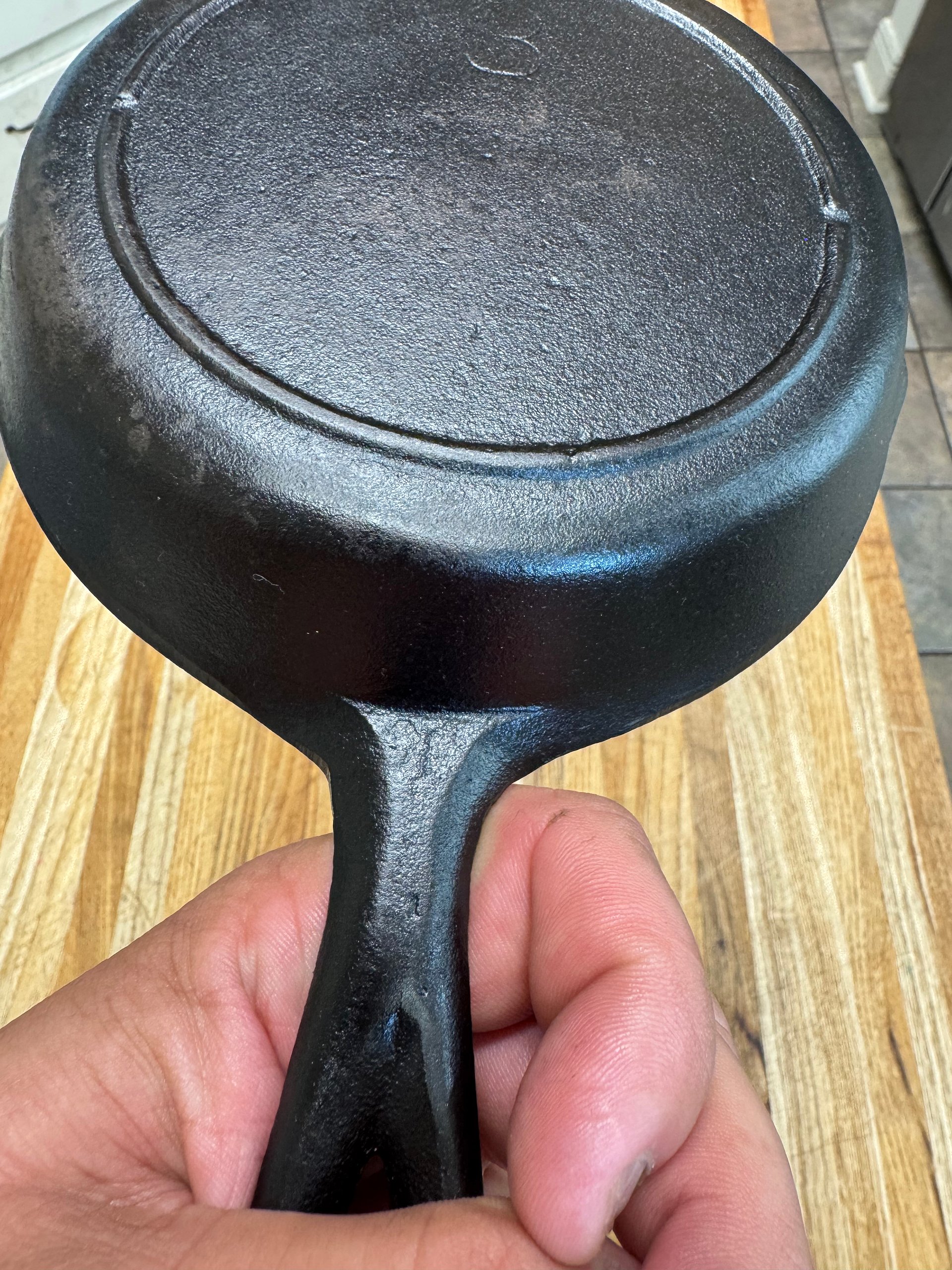 Vintage Lodge #3 3 Notch Skillet (SOLD) product image (5)