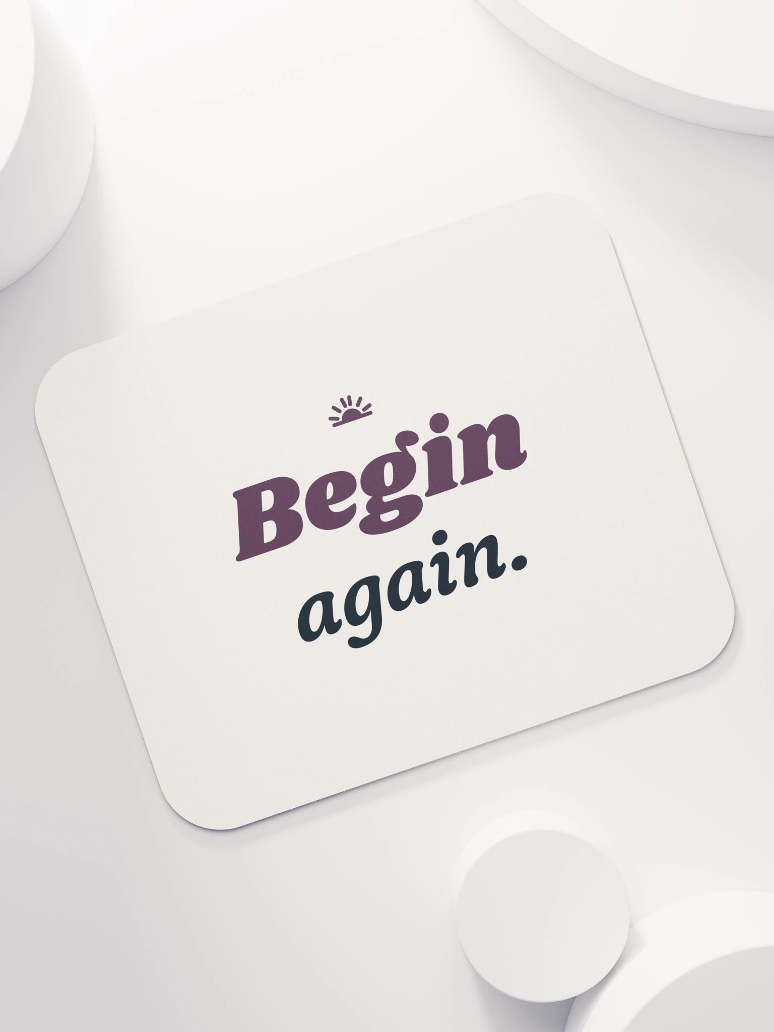 Begin Again Mouse Pad product image (7)