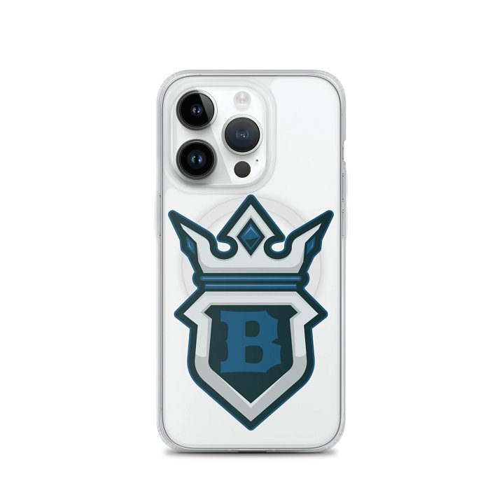 Boyking Crown MagSafe® iPhone® Clear Case product image (3)