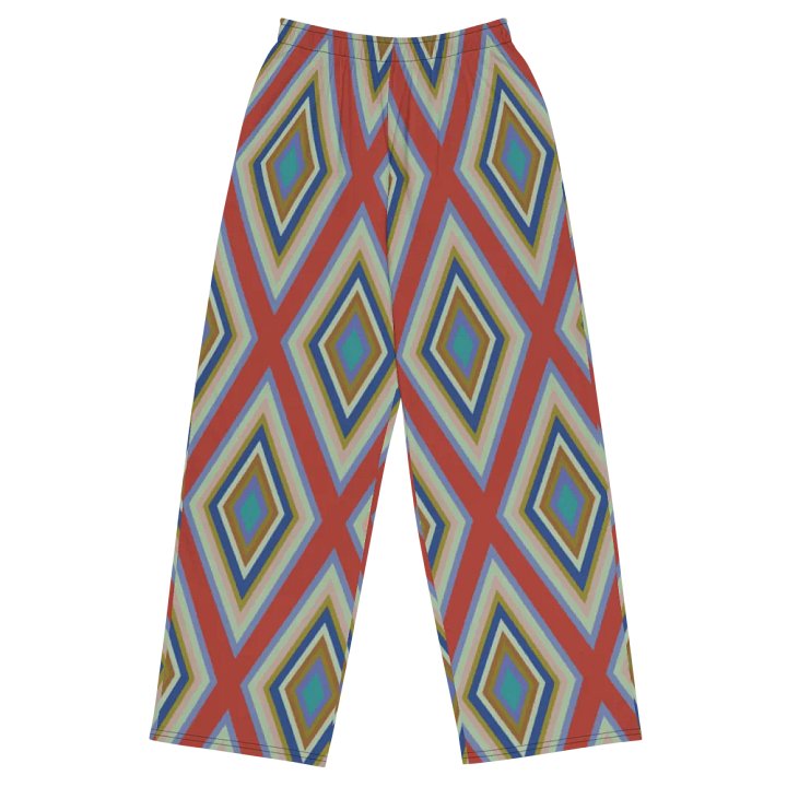 Colorful Diamonds Variation 4 Wideleg Pants product image (2)