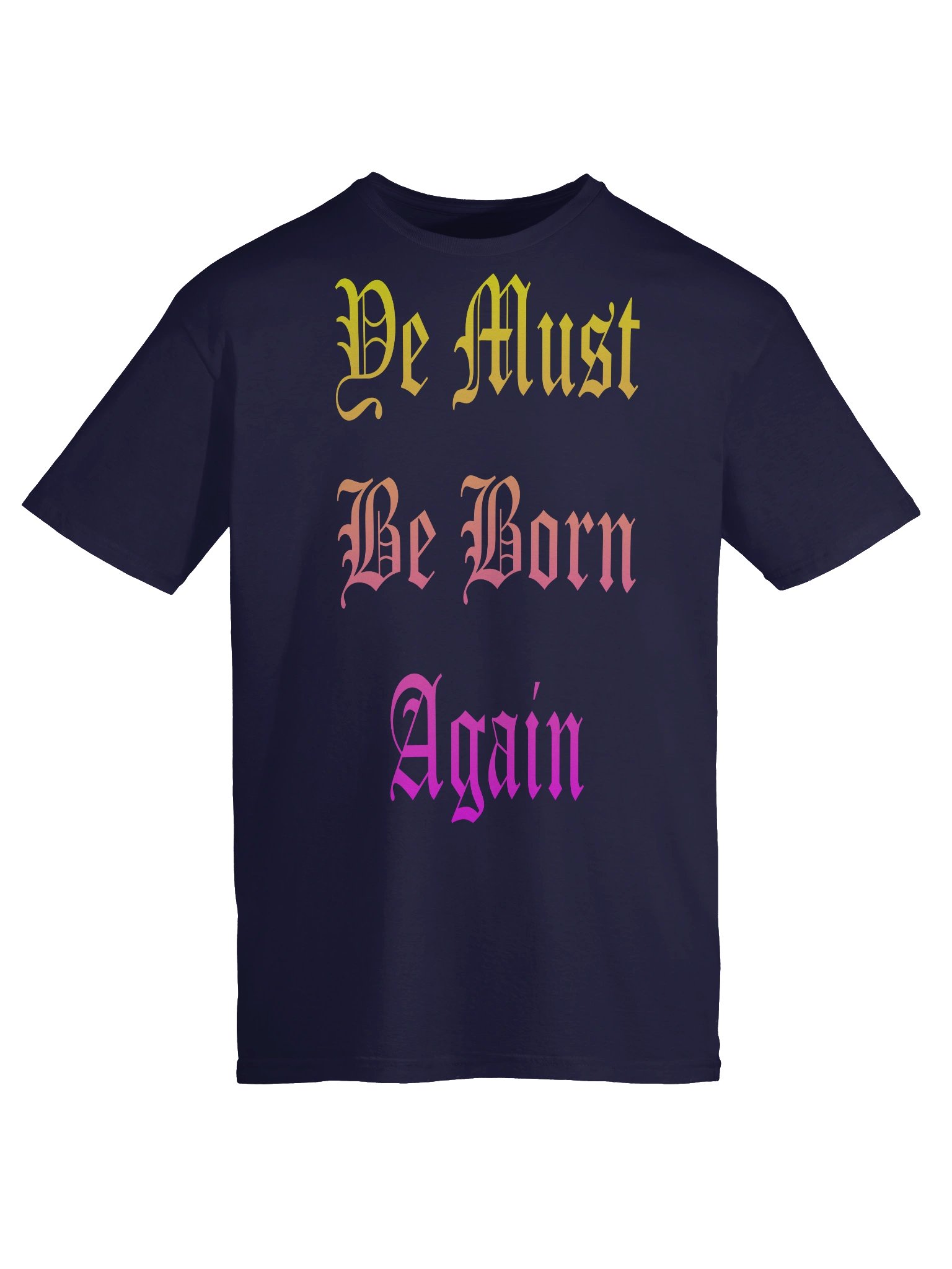 Shirt Christian Ye Must Be Born Again product image (8)