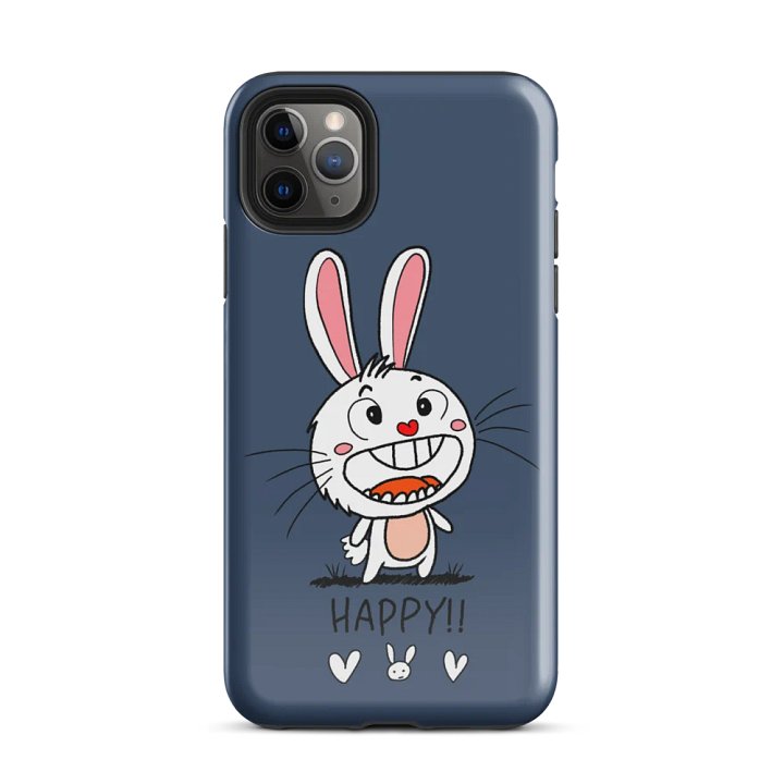 Smiling Bunny iPhone® Tough Case product image (26)