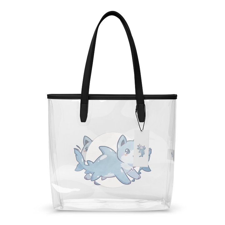 CATSHARK - White Shark - clear tote bag product image (1)