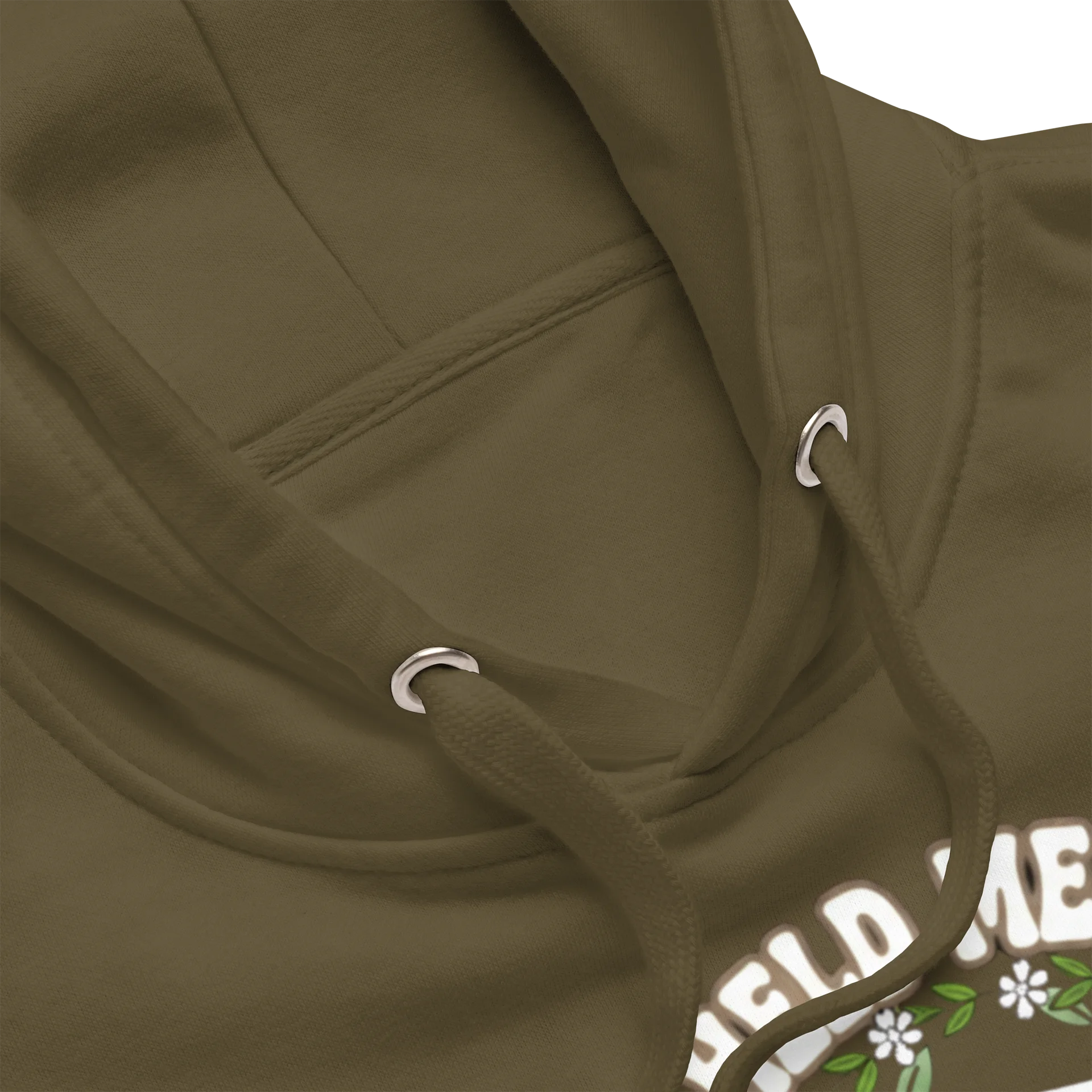 “Shame Held Me Until I Could Hold All The Parts of Me” Military Green Unisex Hoodie product image (3)