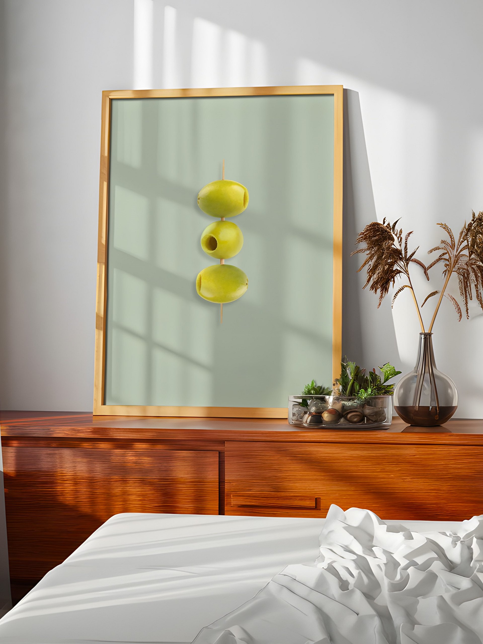 Olive Green Cocktail Olives Print product image (10)