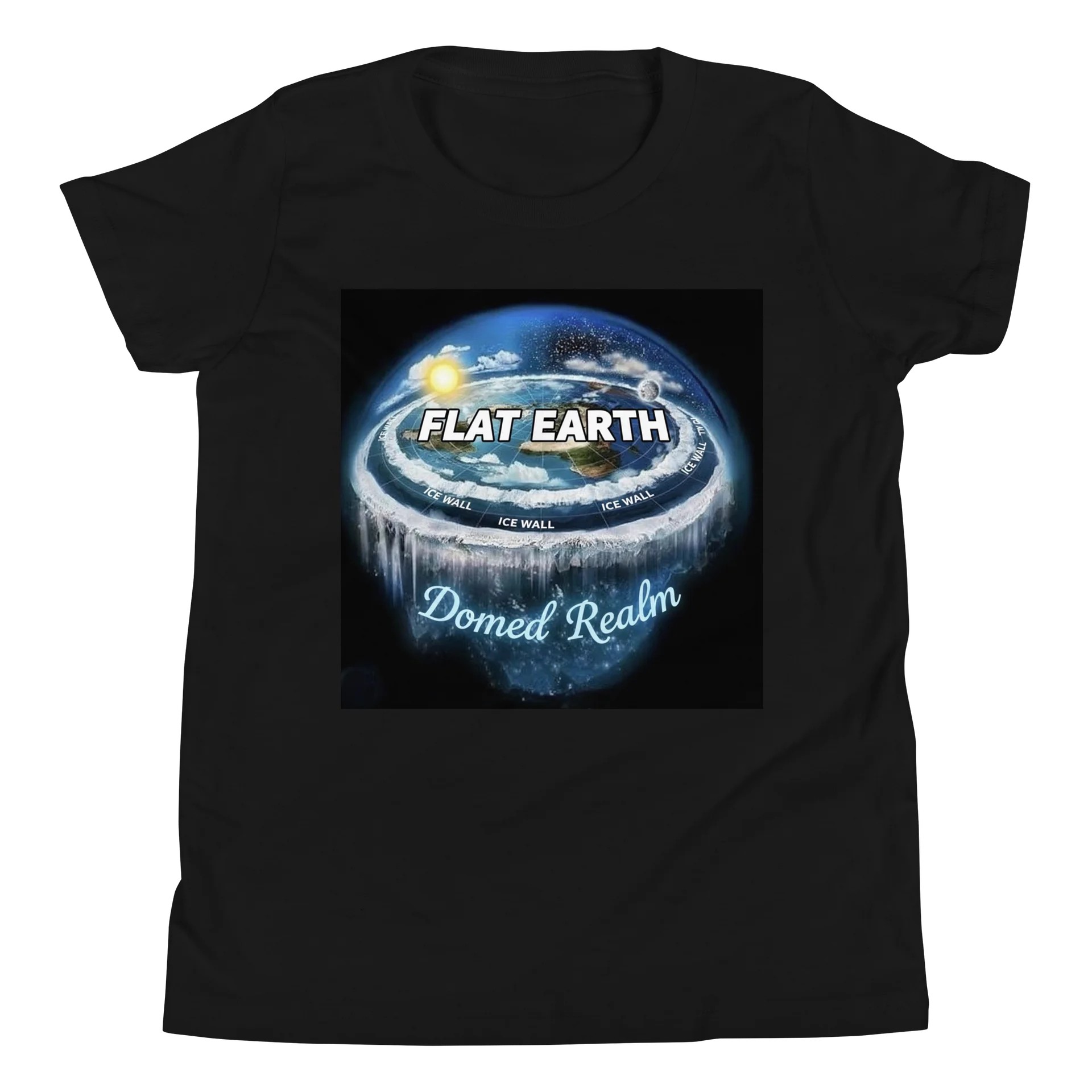 Flat Earth-Domed Realm Youth Tee product image (4)
