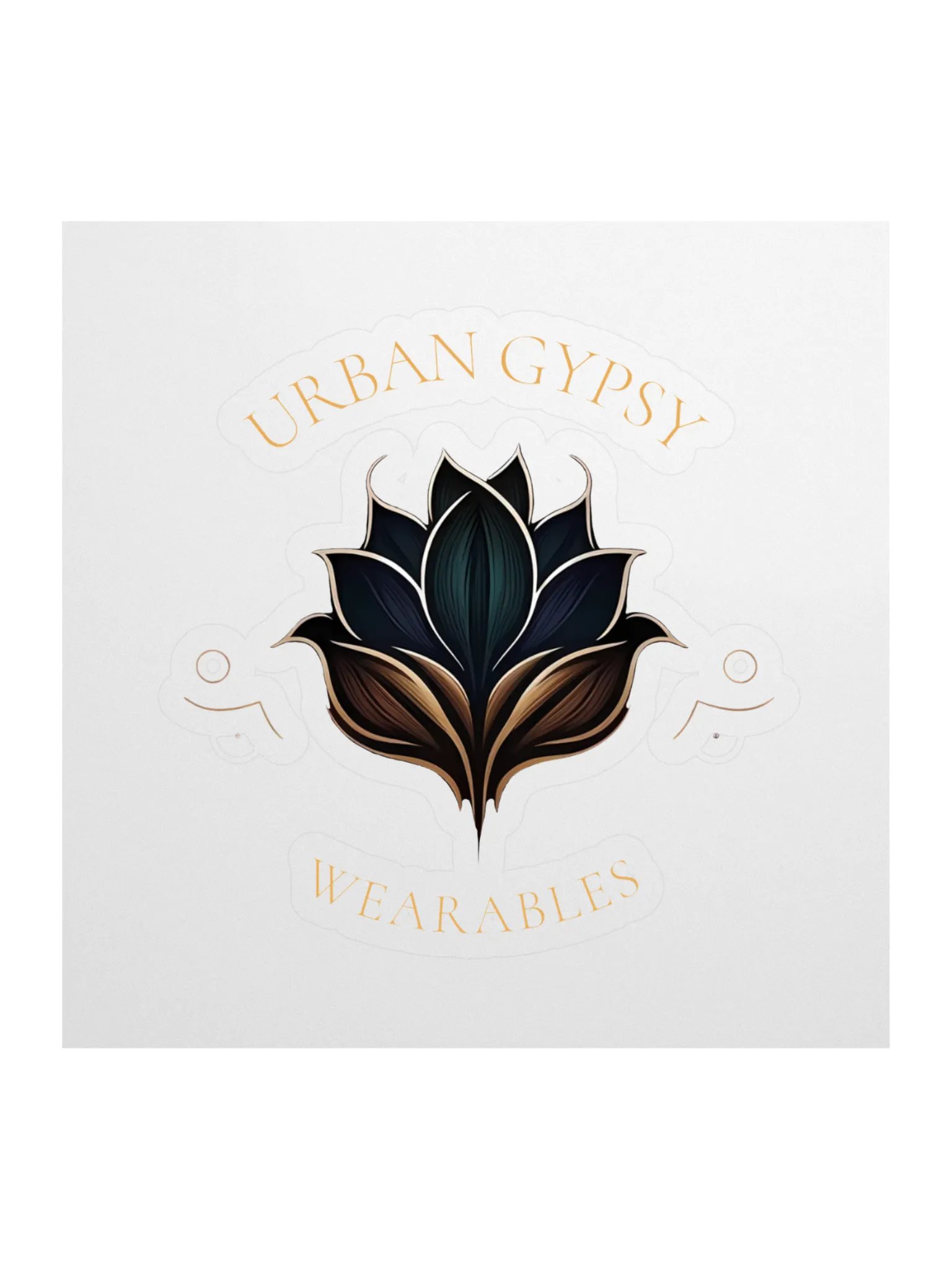 Urban Gypsy Lotus Kiss-Cut Stickers product image (1)