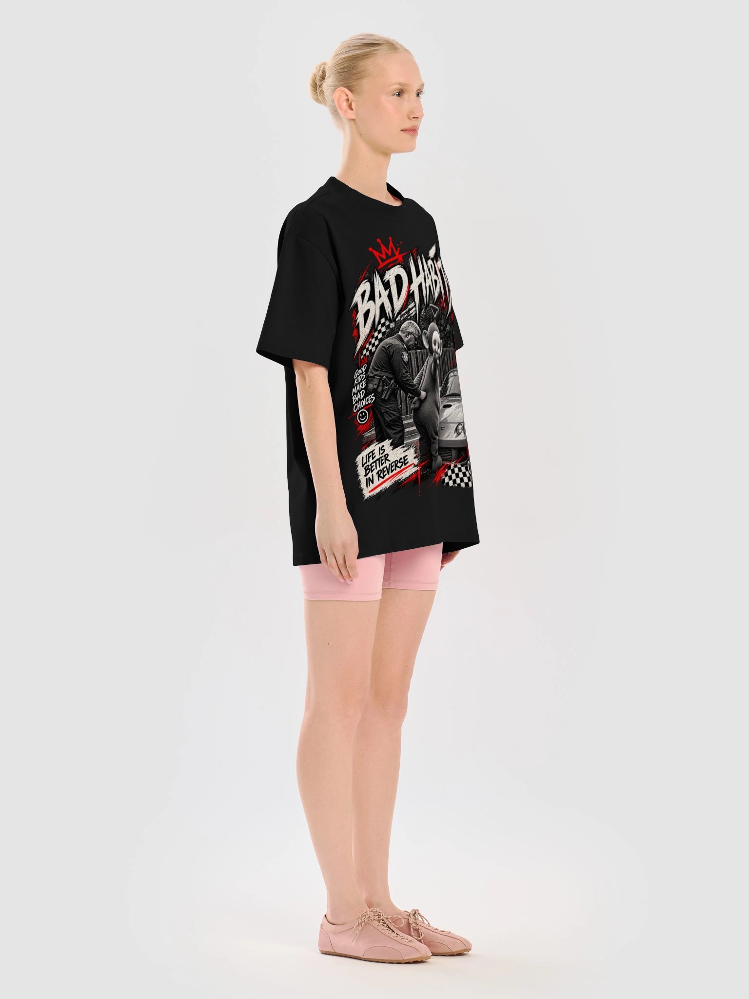 BAD HABITS – Vintage Street Racing T-Shirt product image (41)