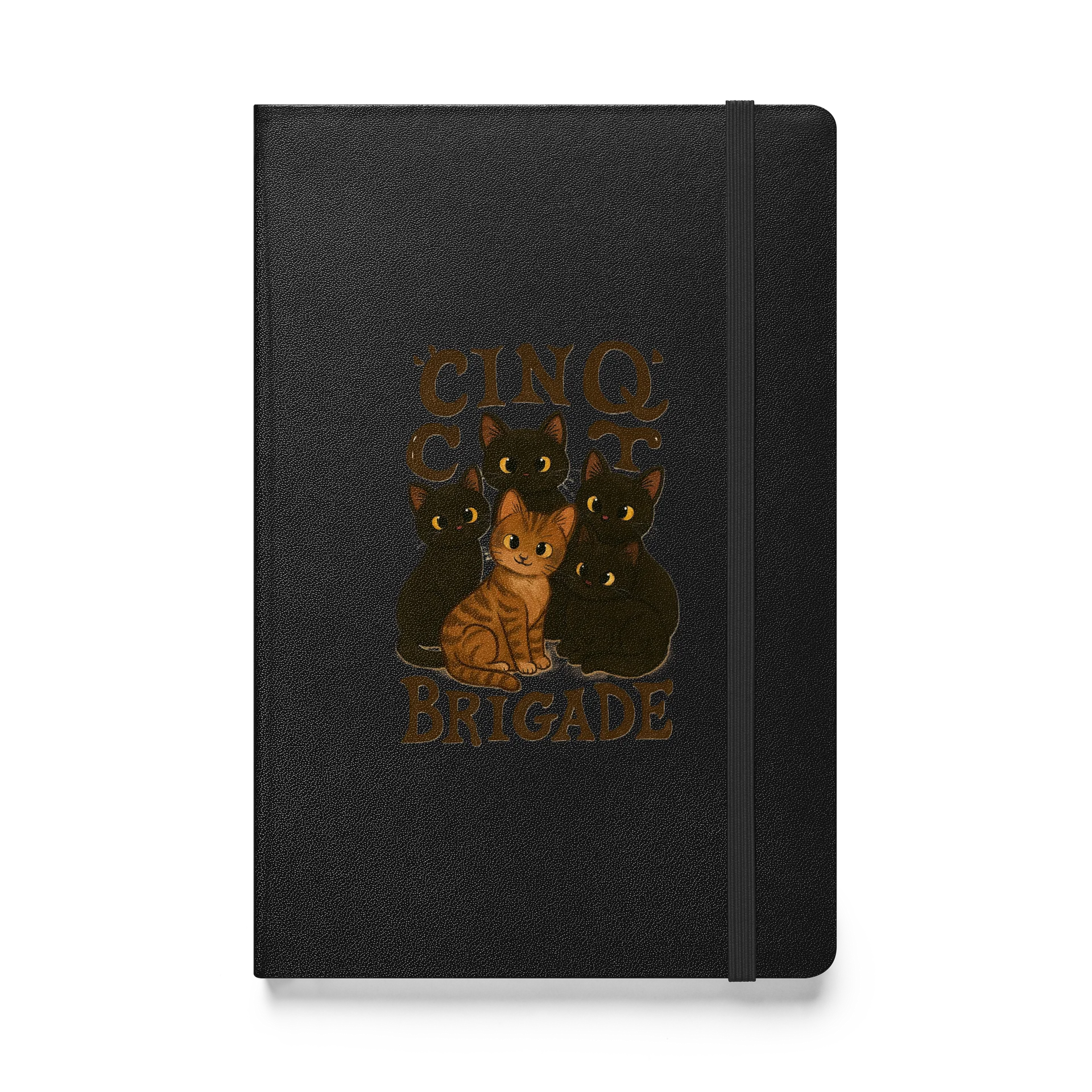 Cat brigade Hardcover Journal product image (1)