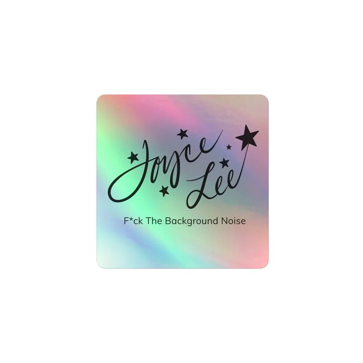 Joyce Lee Holographic Sticker product image (1)