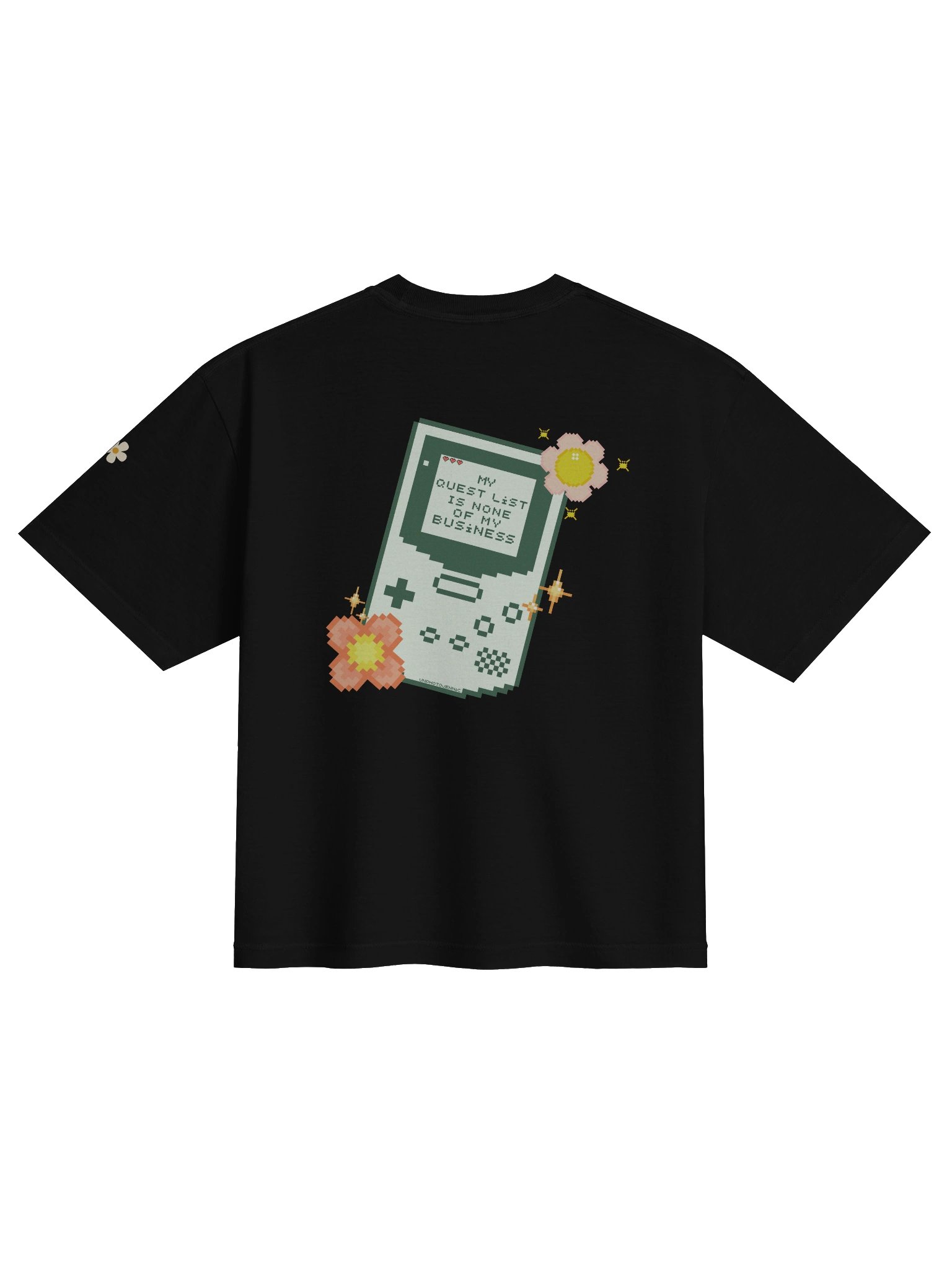 Not Doin' Nuffin / Quest List Boxy Tee product image (2)