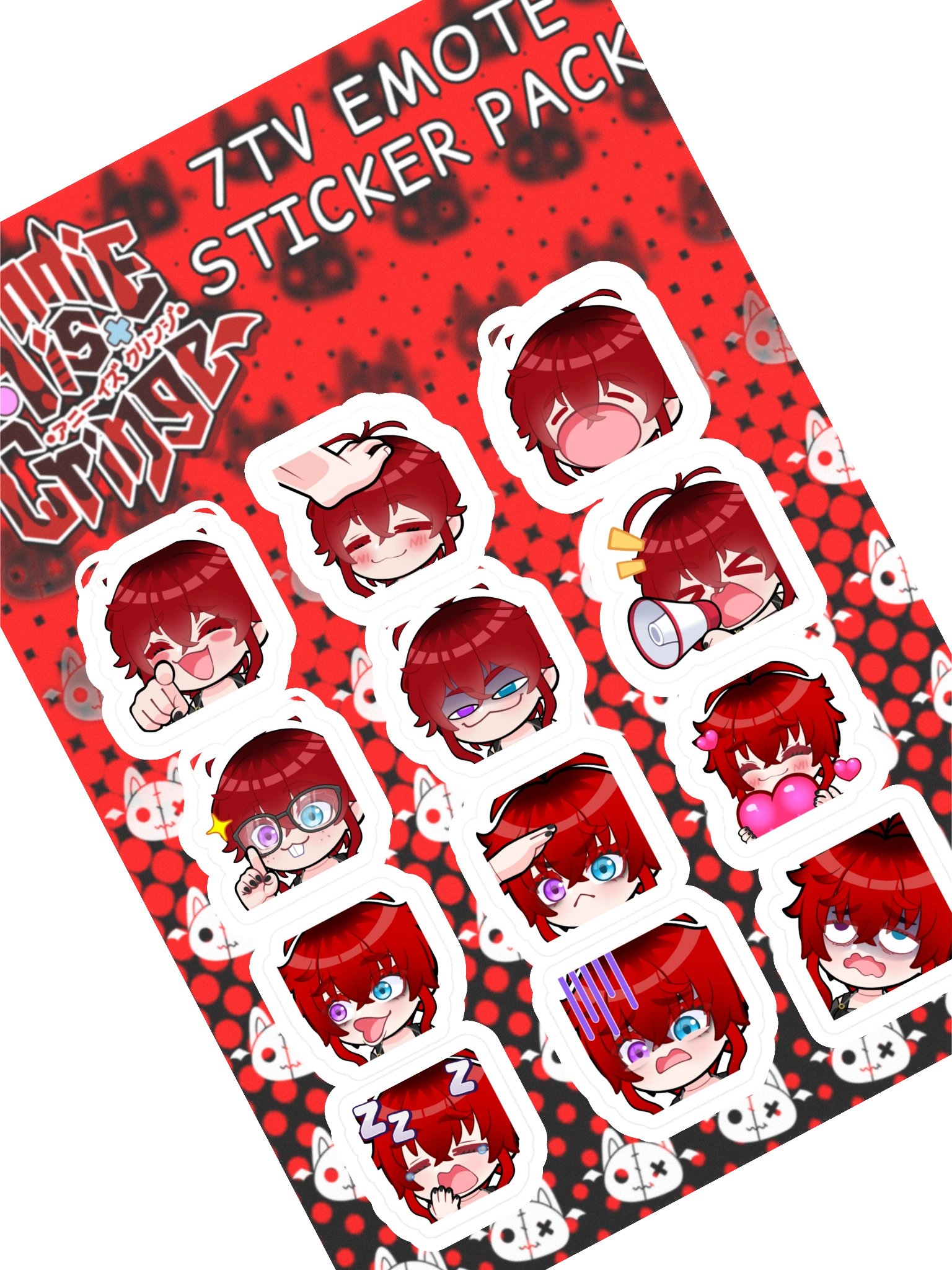 7TV Emote Sticker Pack product image (1)